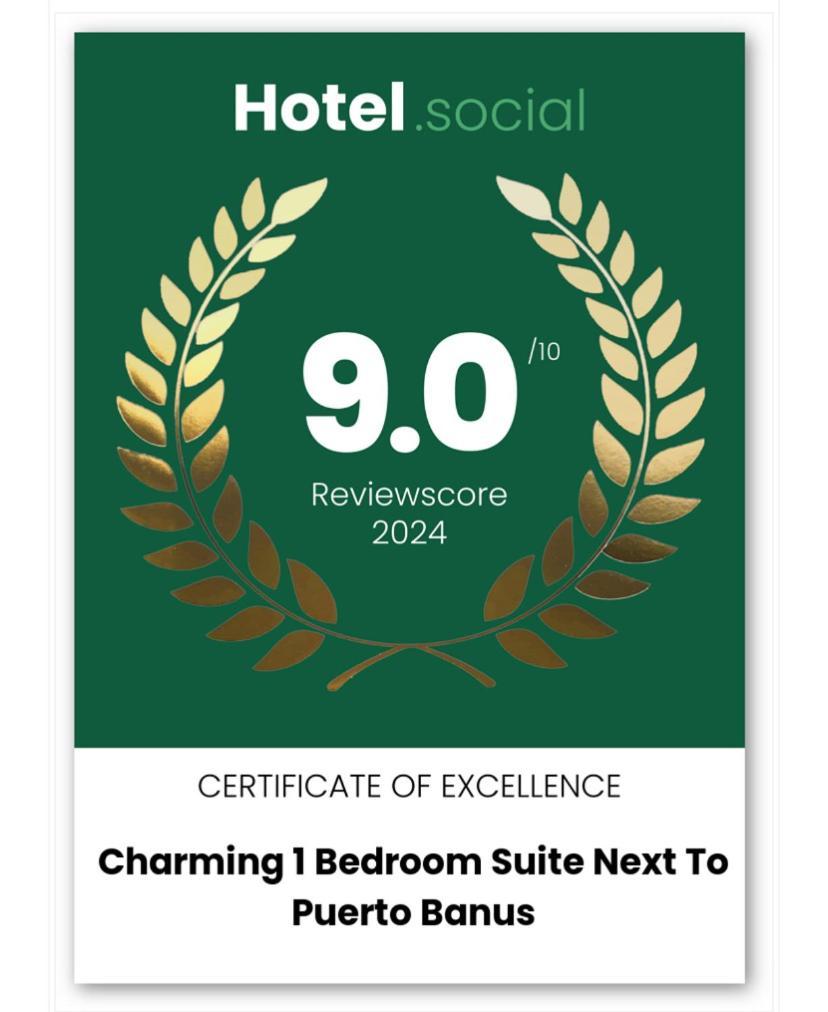 Charming 1 Bedroom Suite With Shared Kitchen Next To Puerto Banus 마르베야 외부 사진